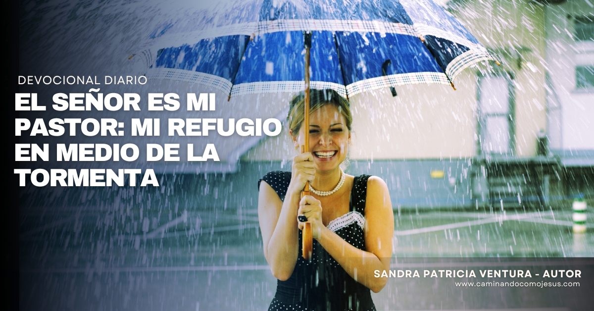 El Señor es mi Pastor: Mi refugio en medio de la tormenta – Caminando ...